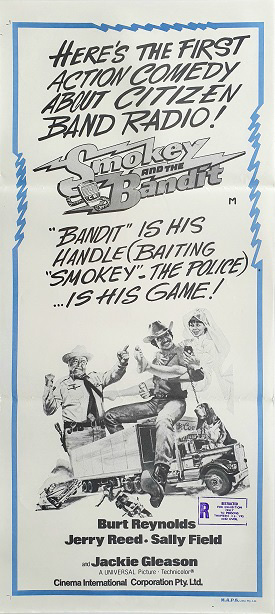 Smokey And The Bandit Australian Daybill Movie Poster 2