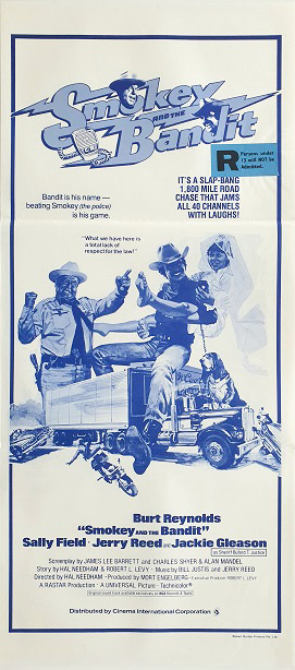 Smokey And The Bandit Australian Daybill Movie Poster