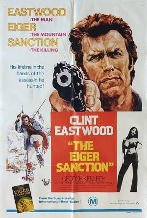 The Eiger Sanction Australian One Sheet Movie Poster (1)