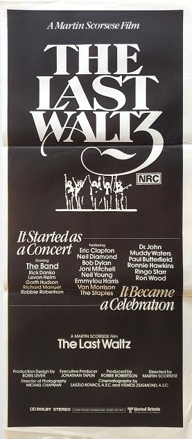 The Last Waltz Australian Daybill Poster (1)