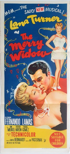 The Merry Widow Australian Daybill Movie Poster (12)