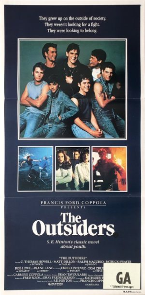 The Outsiders Australian Daybill Movie Poster (1)