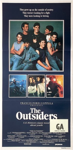 The Outsiders Australian Daybill Movie Poster (7)