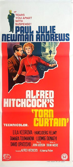 Torn Curtain Hitchcock Australian Daybill Movie Poster (4) Edited