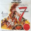 Seven Women Australian One Sheet Movie Poster (6) Edited