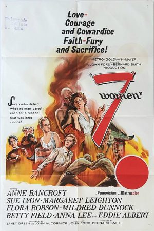 Seven Women Australian One Sheet Movie Poster (6) Edited