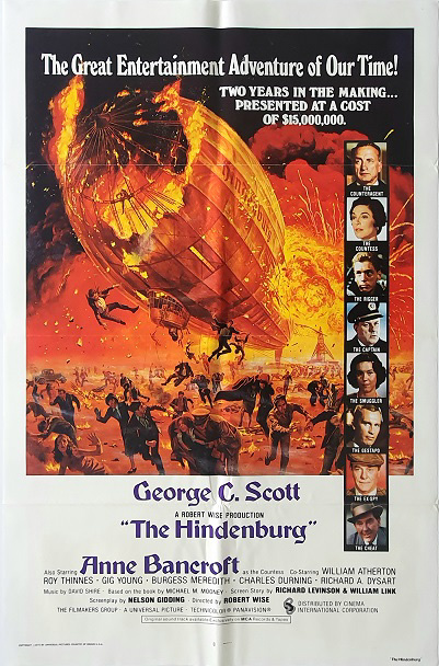 The Hindenburg Us One Sheet Movie Poster (8)