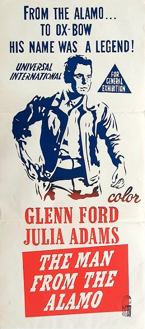 The Man Fromthe Alamo Glenn Ford Australian Daybill Movie Poster (21)