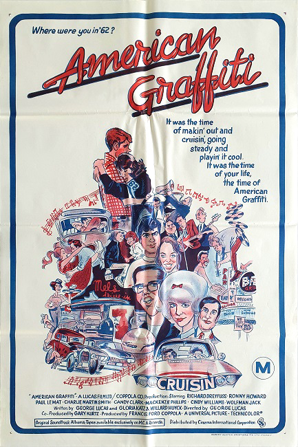 American Graffiti Australian One Sheet Movie Poster George Lucas (1)