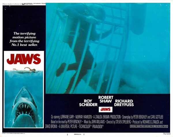 Jaws Movie Us Lobby Card (3)