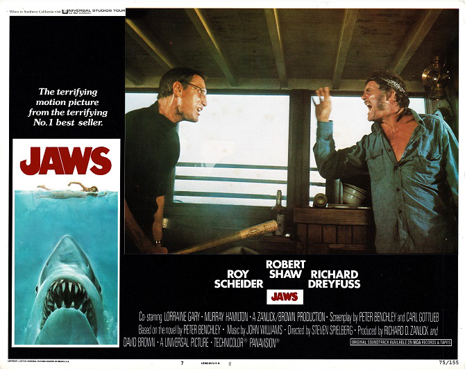Jaws Movie Us Lobby Card (3)