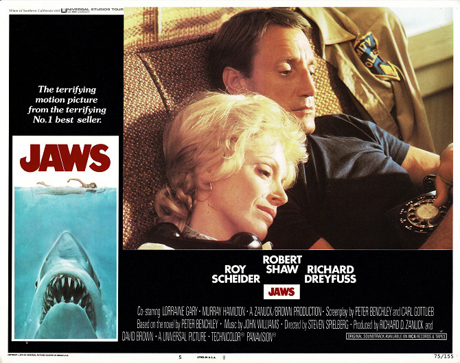 Jaws Movie Us Lobby Card (4)