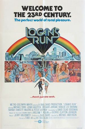 Logan's Run Us One Sheet Movie Poster