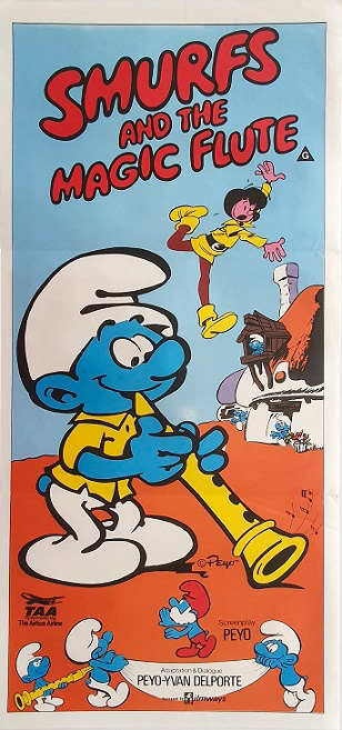 Smurfs And The Magic Flute Australian Daybill Movie Poster (12)
