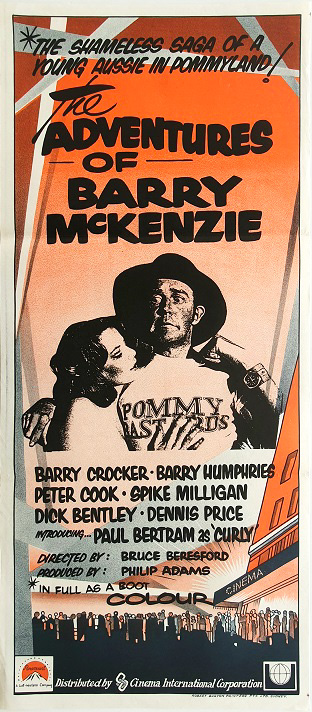 The Adventures Of Barry Mckenzie Australian Daybill Movie Poster (15)d