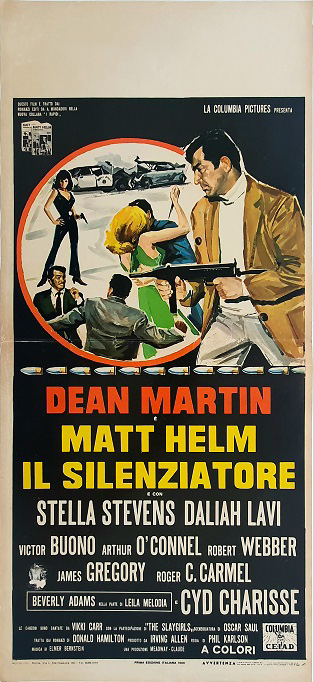 Dean Martin The Silencers Italian Locandina Movie Poster (1)