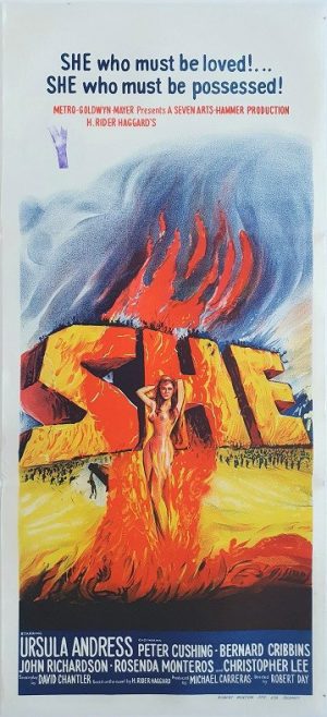 She Australian Daybill Movie Poster