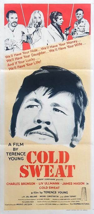 Cold Sweat Australian Daybill Movie Poster