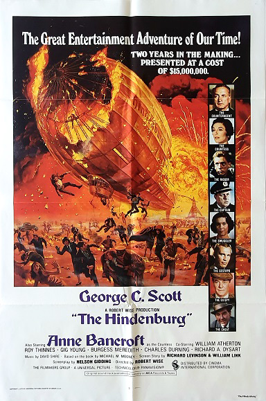 The Hindenburg Us One Sheet Movie Poster (1)