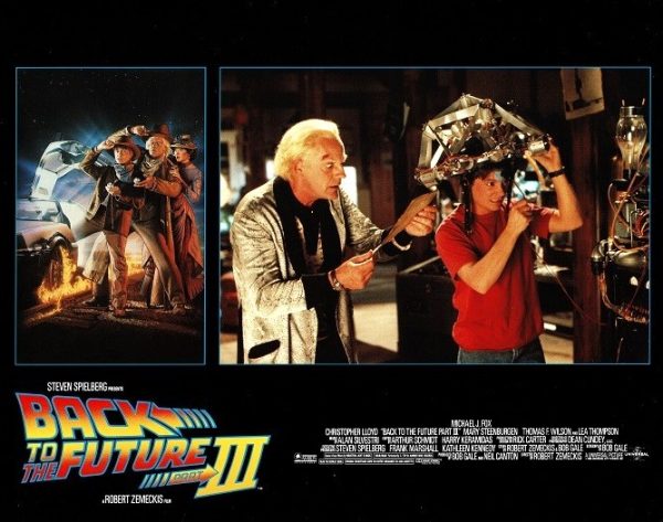 Back Tothe Future Part 3 Movie Lobby Card