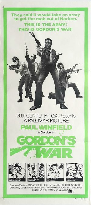 Gordons War Blaxploitation Australian Daybill Movie Poster (12)