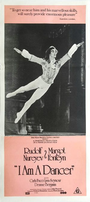 I Am A Dancer Ballet Australian Daybill Movie Poster