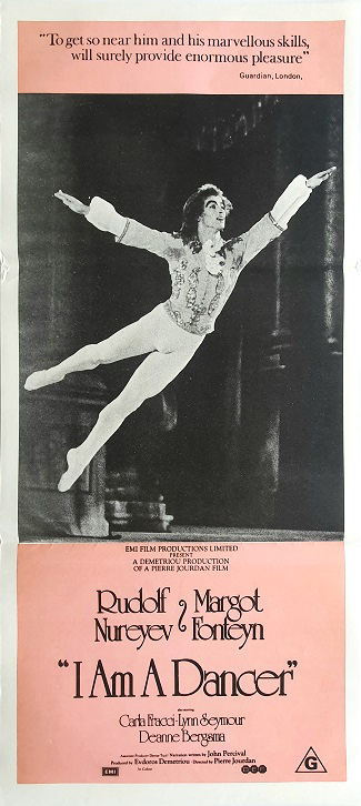 I Am A Dancer Ballet Australian Daybill Movie Poster