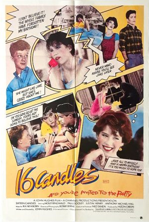16 Candles Australian One Sheet Movie Poster=