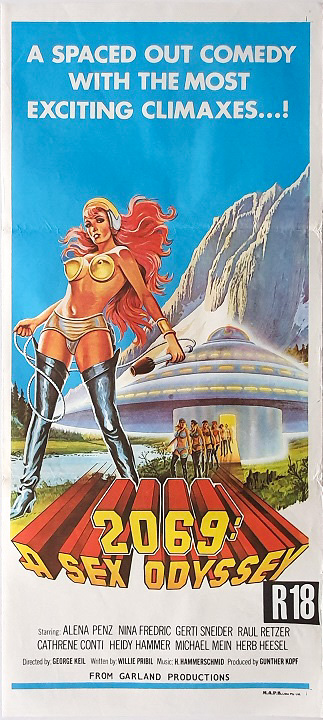 2069 A Sex Odyssey Australian Daybill Movie Poster