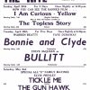 Bullitt Bonnie And Clyde Uk Playbill The Ritz (1)