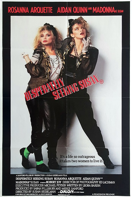Desperately Seeking Susan Australian One Sheet Movie Poster Madonna (1)