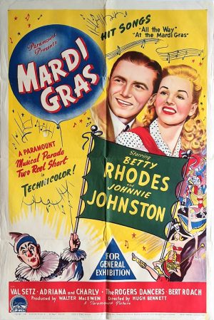 Mardi Gras 1943 Australian One Sheet Movie Poster (1)