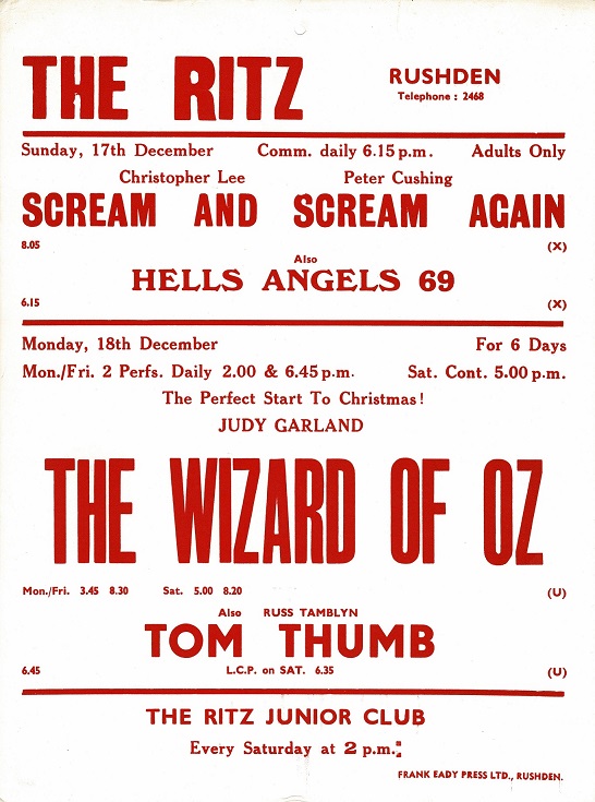 The Wizard Of Oz Uk Playbill The Ritz (3)