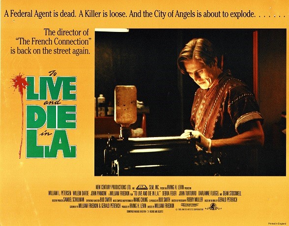 To Live And Die In La Uk Lobby Card Used (3)