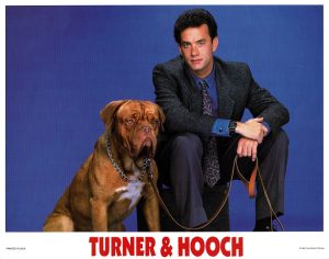 Turner And Hooch Us Lobby Card Tom Hanks