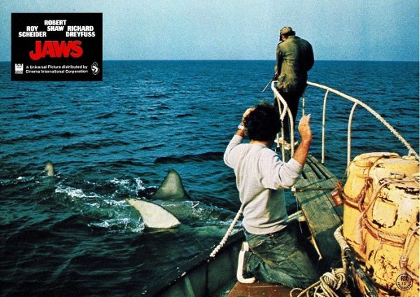 Jaws German International English Use Movie Lobby Card