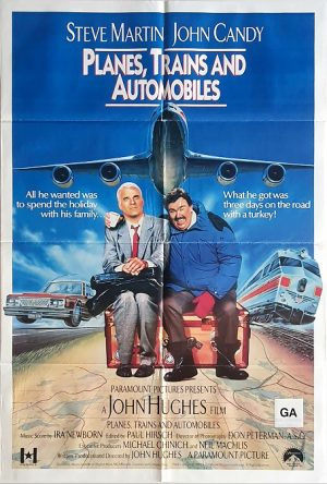 Panes Trains And Automobiles One Sheet Movie Poster (1)