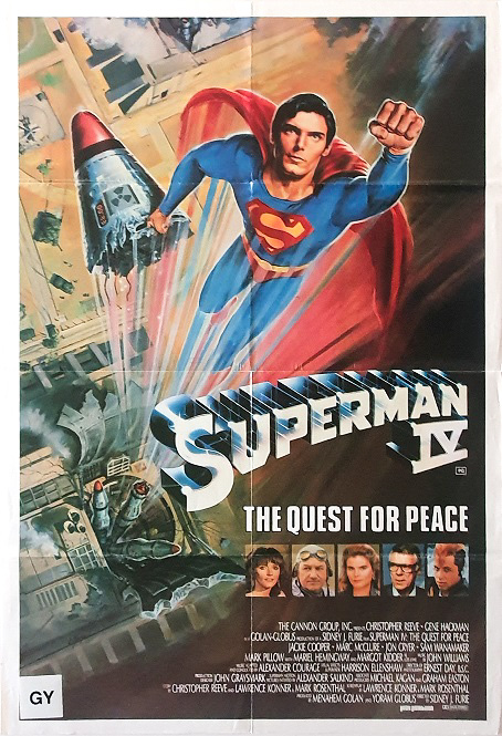 Superman Iv One Sheet Movie Poster (1)