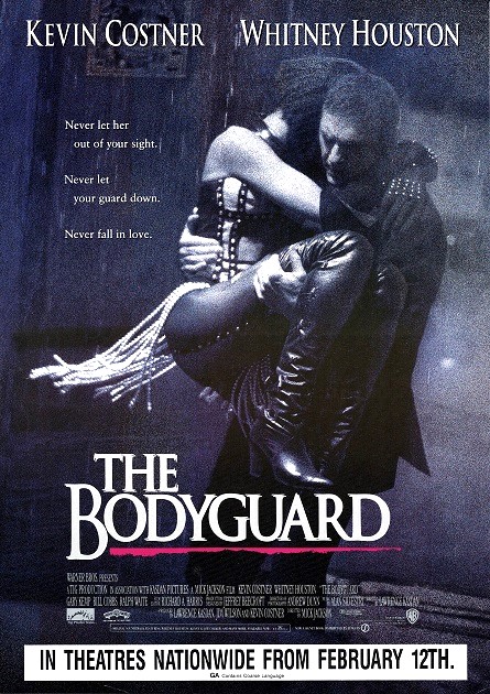 The Bodyguard Whitney Houston And Kevin Costner Promo Card (5)