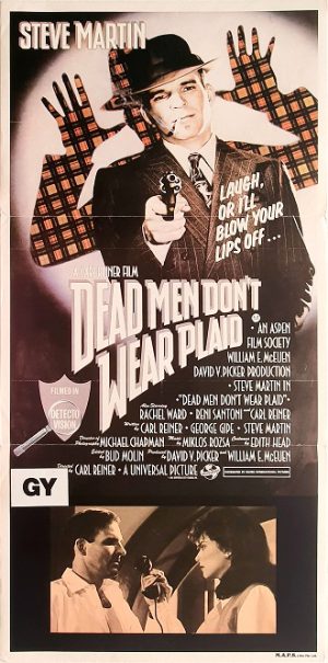 Dead Men Dont Wear Plaid Australian Daybill Movie Poster (4)