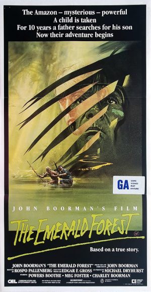 The Emerald Forest Australian Daybill Movie Poster (2)