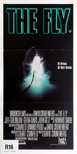 The Fly Australian Daybill Movie Poster