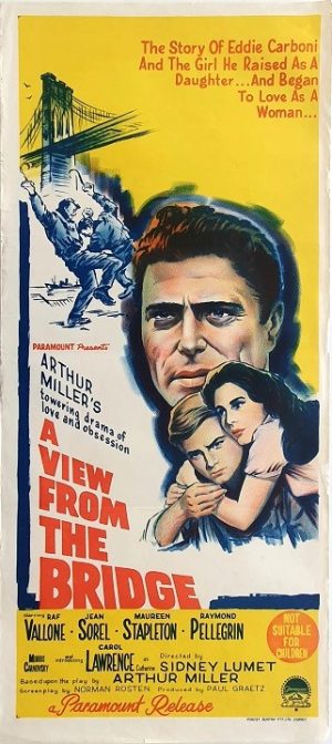 A View From The Bridge Australian Daybill Movie Poster (1)