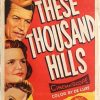 These Thousand Hills Australian Daybill Movie Poster (4)