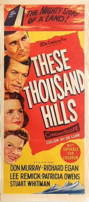 These Thousand Hills Australian Daybill Movie Poster (4)