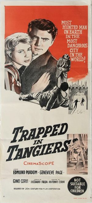 Trapped In Tangiers Australian Daybill Movie Poster (1)