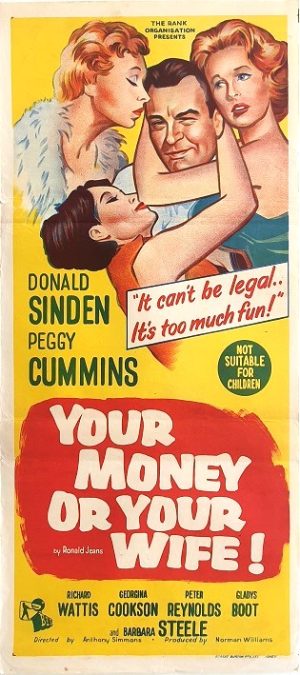 Your Money Or Your Wife Australian Daybill Movie Poster (1)
