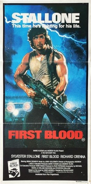 Rambo First Blood Australian Daybill Movie Poster (1)