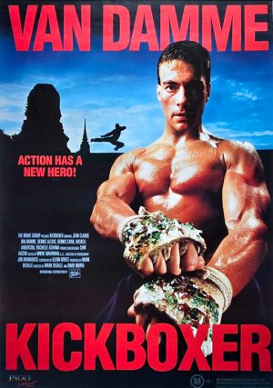 Kickboxer Australian Video One Sheet Movie Poster Van Damme (1)