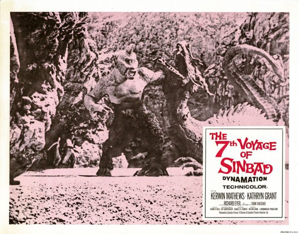 7th Voyage Of Sinbad Us Rerelease Lobby Card (4)